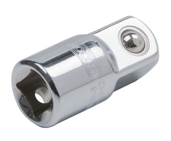 KS Tools Adaptateur grossissant CHROMEplus 1/4", 1/4" Fx3/8" M, 918.1501