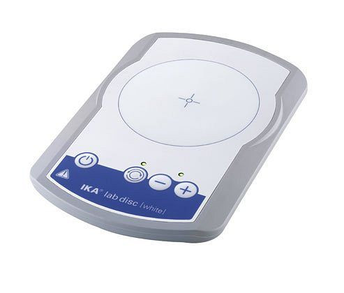 Agitateur magnétique IKA sans chauffage, disque de laboratoire blanc, 0003907500