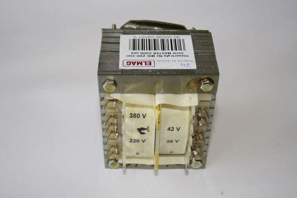Transformateur de commande ELMAG pour MIG 200-300, série MASTER 2000 et EUROMIG, 9504101