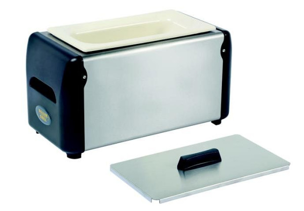 Refroidisseur de pâte ROLLER GRILL BE1/3 avec récipient amovible, boîtier extérieur en acier inoxydable, BE1