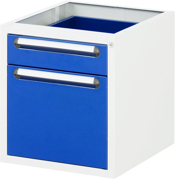 Conteneur de sous-structure RAU avec 2 tiroirs, 2 x tiroirs 1xH120, 1xH360 mm, 480x545x600 mm, E-US-3-2A.11