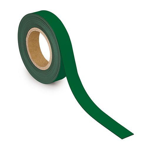 Ruban de marquage magnétique MAUL, 10 mx 30 mm x 1 mm, vert, 307935