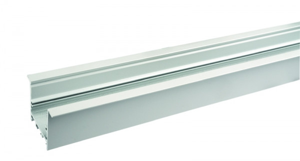 rutec Projekt ALU - profil de col TKP35 / 35 profil de col profond blanc - 2 mètres, PFE926