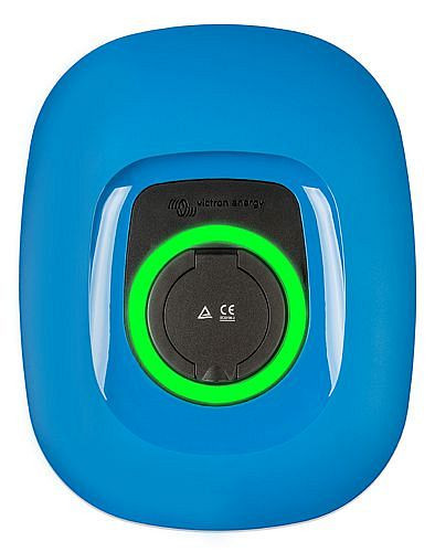 Borne de recharge pour véhicules électriques Victron Energy NS - Bleue, 170-265 V CA, 1-67-018335, EVC200300200