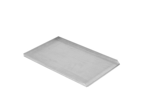 Plaque de cuisson perforée, aluminium, 433 x 333 mm, 659505