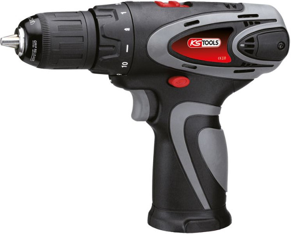 Perceuse-visseuse sans fil KS Tools, 24Nm, 1.870 tr/min 10, 8V, sans batterie ni chargeur, 515.3534