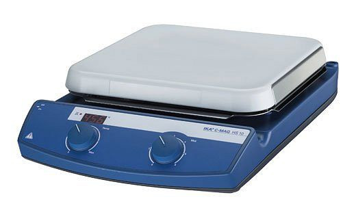 Agitateur magnétique IKA avec chauffage, plaque céramique, C-MAG HS 10, 0003581400