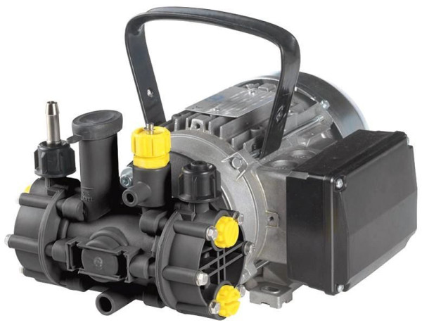 Pompe à membrane ZUWA MC 8, 400 V, avec moteur électrique, câble, fiche, débit 7,8 l/min, 120653