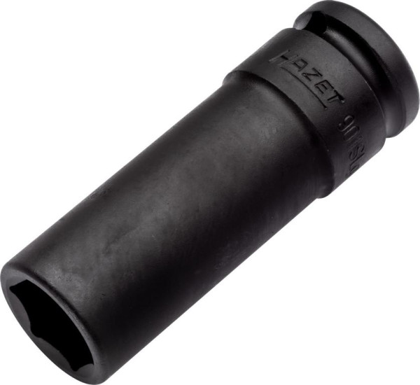 Hazet Impact Machine tournevis Douille, hexagonale, carré creux 12,5 mm, 19 mm, montage sur roue, extra fin, long, 901SLG-19