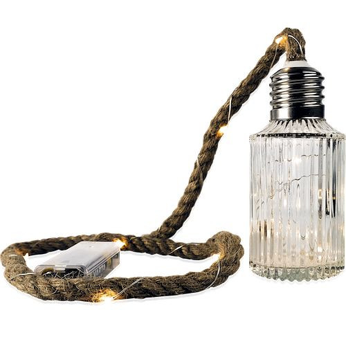 Corde de chaîne légère Technoline avec verre, corde: 900 mm, 917968