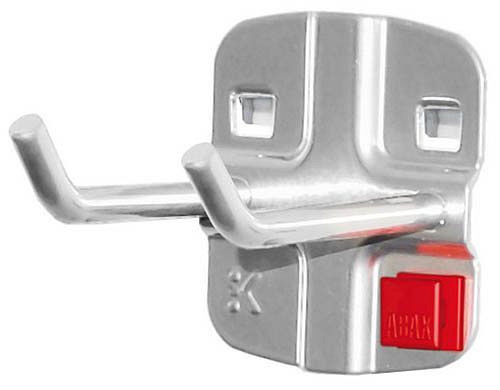 Bedrunka+Hirth Porte-outils double avec extrémité de crochet inclinée 50 mm, 03.87.322