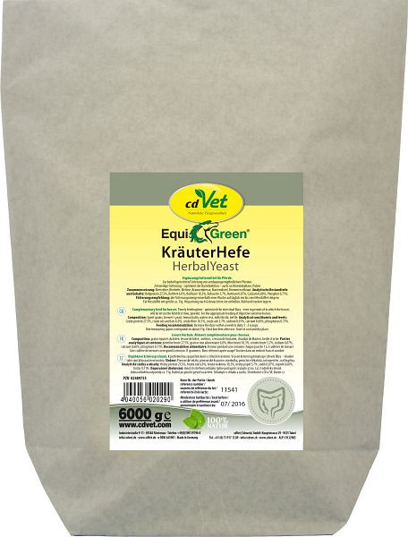 cdVet EquiGreen levure végétale 6 kg, 2029