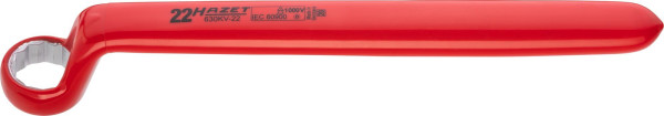 Clé polygonale Hazet, double isolation, profil double hexagone extérieur, 22 mm, 630KV-22