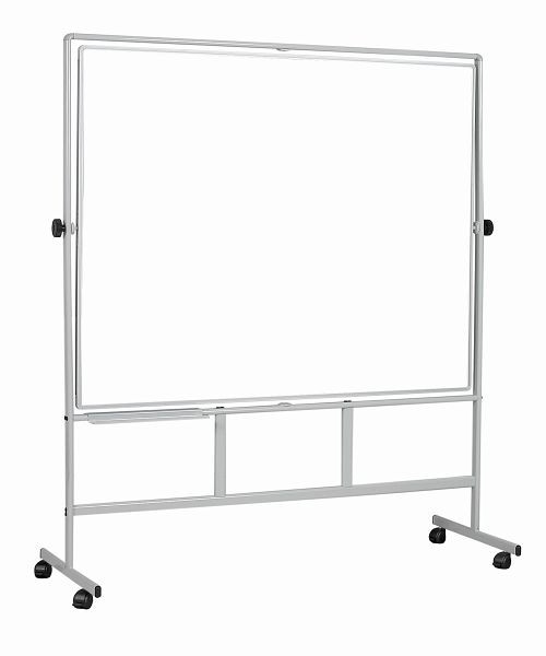 Tableau blanc rotatif émaillé Bi-Office Plus 180x120cm, QR3504