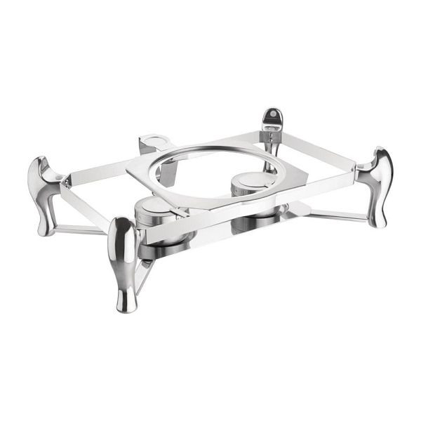 Chafing dish à induction Olympia 1/1 cadre de couvercle en verre, FT039