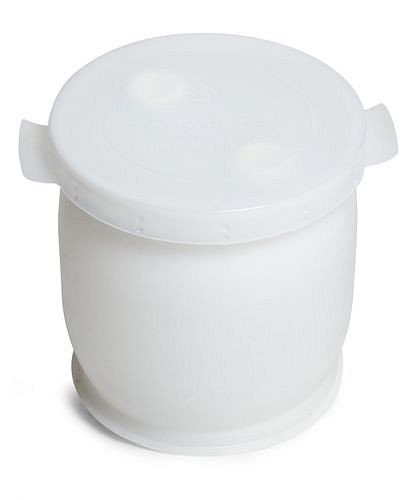 Couvercles de fûts DENIOS en polyéthylène (PE), pour fûts de 60 l, naturellement transparents, UE : 5 pièces, 257-250