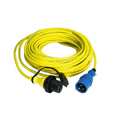 Câble d'alimentation à quai Victron Energy 15m 16A/250Vac (3x2,5 mm2), 392288