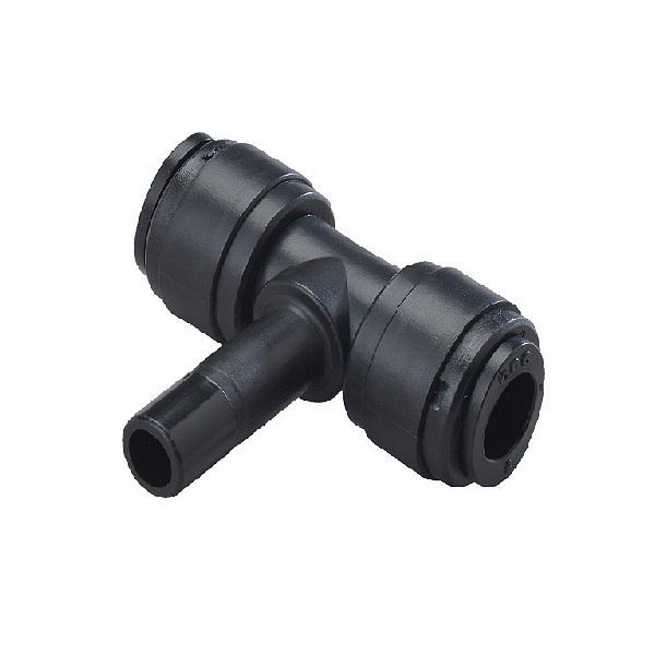 temporisateur B-TS-2x8-8-KU-H2O, raccord en T en plastique pour l'eau, tuyau Ø : 8 mm, UE : 10 pièces, 03080164