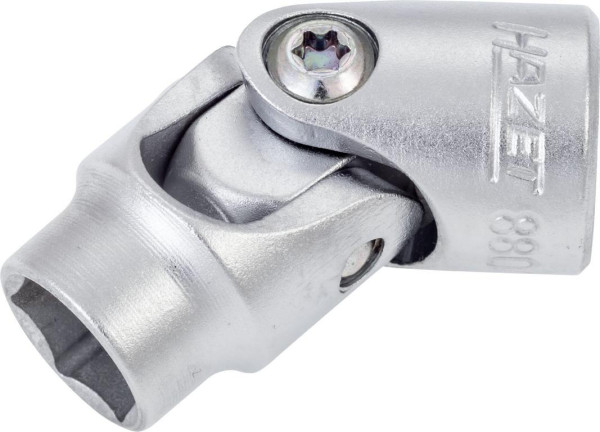 Douille articulée Hazet, hexagonale, carrée creuse 10 mm (3/8"), profil de traction hexagonal extérieur, 11 mm, 880G-11