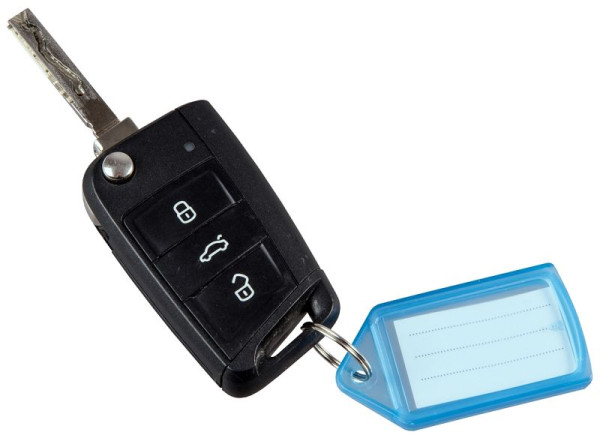Porte-clés Eichner "Slide", bleu, UE : 100 pièces, 9219-00938