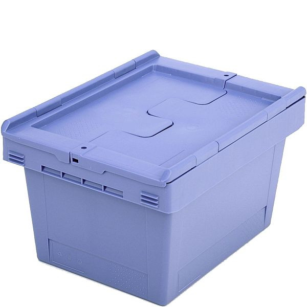 BITO conteneur réutilisable MB couvercle/barre/skid /MBD43221 400x300x223 bleu pigeon, couvercle, C0402-0008