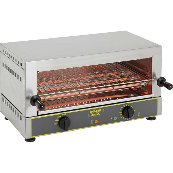 ROLLER GRILL Salamandre, un niveau, 200 toasts/h, dimensions 640 x 380 x 330 mm (LxPxH), KE1602001