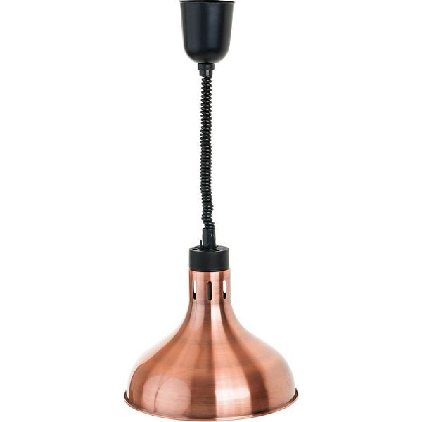 Lampe chauffante de plafond Stalgast, bronze, 0,25 kW, Ø 290 mm, BB0109003