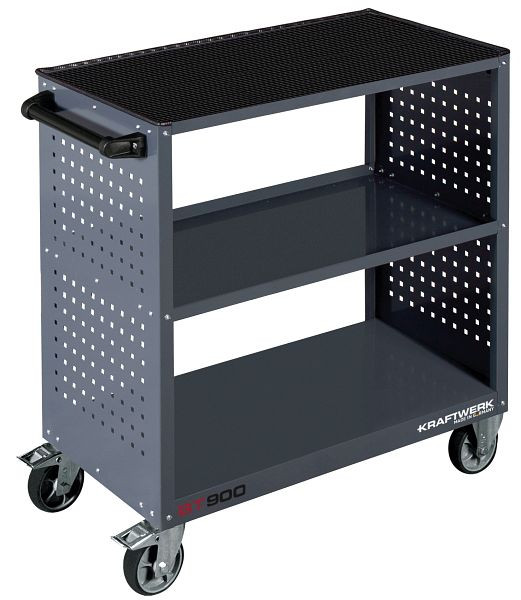 Chariot de service pour centrale électrique BT900 40x80 avec tapis en caoutchouc, 101.911.001