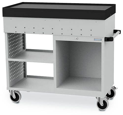 Boîtier de base pour chariot d'atelier mobile Bedrunka+Hirth, R 18-16, dimensions en mm (LxPxH) : 1060 x 500 x 1010, 04.116LG