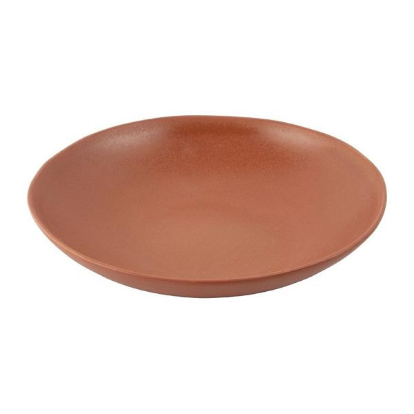 Bols plats OLYMPIA Build-A-Bowl rouge rouille 25cm (4 pièces), FC717