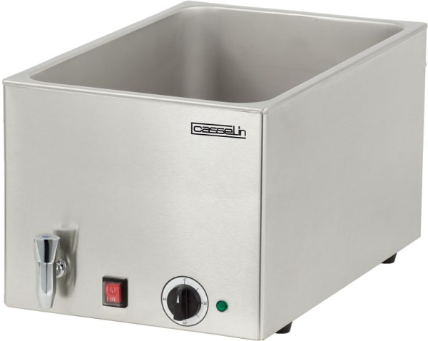 Casselin Bain-Marie / GN1/1 - 200 avec robinet de vidange, CBMV1B200
