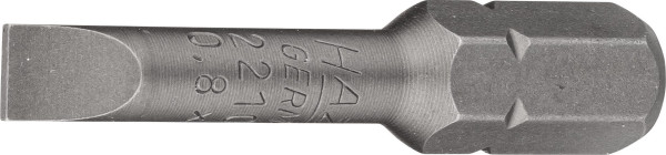 Embout Hazet, hexagonal plein 8 (5/16 pouce), profil fendu, 0,8 x 5,5 mm, 2210-8