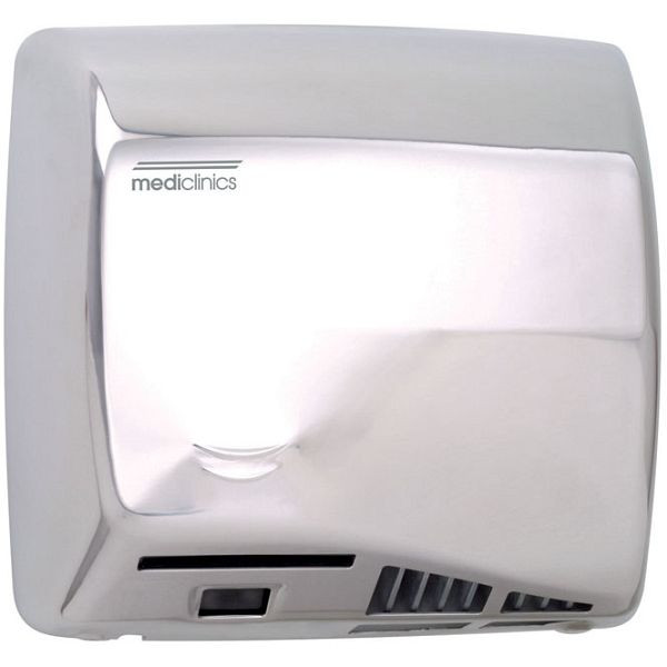 Sèche-mains Mediclinics Speedflow Plus en acier inoxydable brossé, 205.545