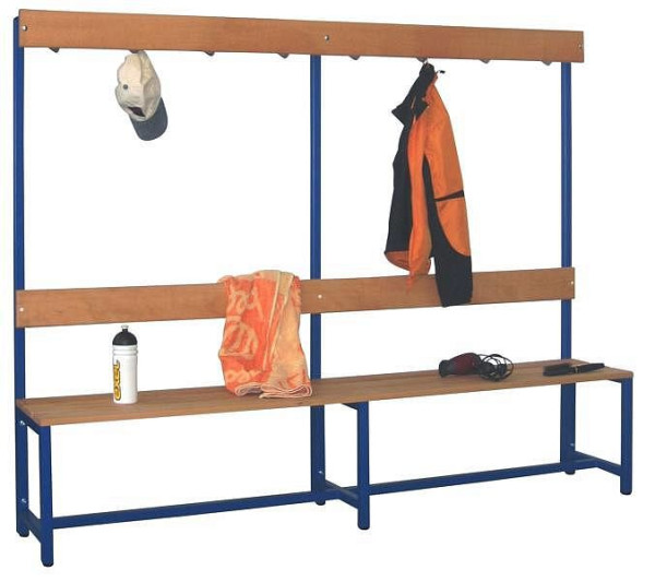Banc penderie Pavoy 2000 mm, unilatéral, bandes PVC, 57578-200-000-118