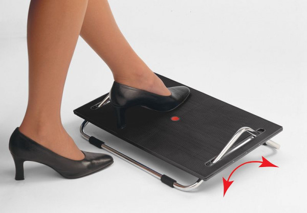 Twinco 3121 Repose-pieds TWIN ERGONOMIQUE, noir, 3121-1