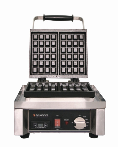 Gaufrier Schneider "Quadro", pour 2 gaufres (113 x 182 mm), 150700