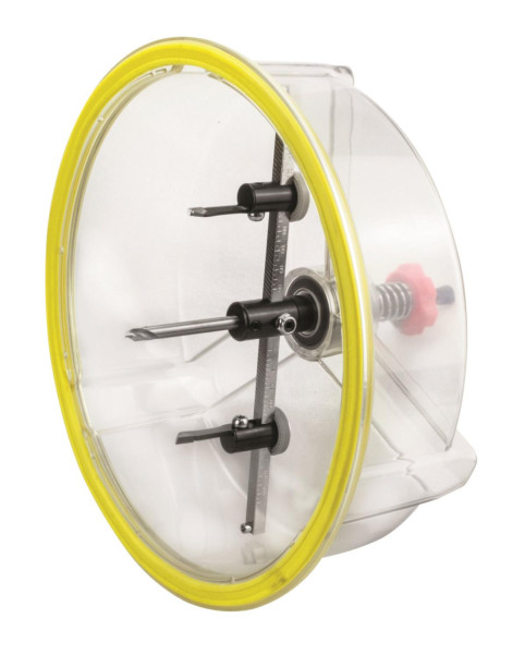 Fraise circulaire en carbure BOXTEC BHC en coffret réglable en coffret avec 4 couteaux BHC 205, 32802