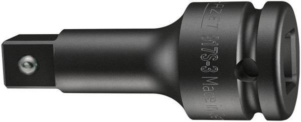 Impact Hazet, rallonge de tournevis machine, carré creux 12,5 mm (1/2 pouce), carré plein 12,5 mm (1/2 pouce), avec verrouillage à bille, 917S-3