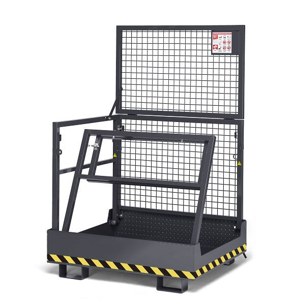 Panier de travail RR Industrietechnik, RAK-Compact, gris anthracite RAL 7016, 120000025