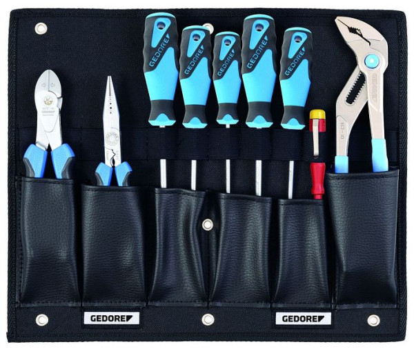 Carte à outils GEDORE avec assortiment de pinces/tournevis, 2836181