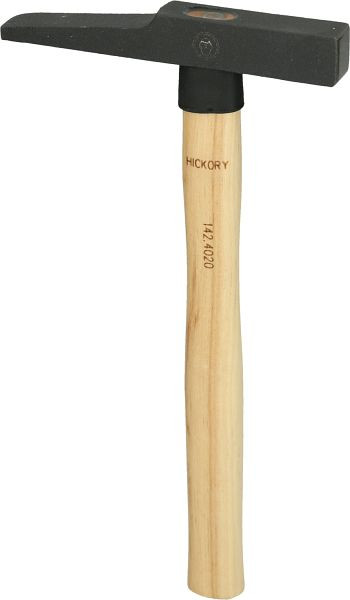 Marteau d'électricien KS Tools, forme française, manche en frêne, 200g, 142.4020
