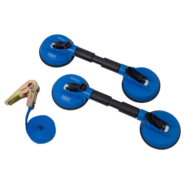 RepTools pare-brise double ventouse/support de disque, XXL-118699