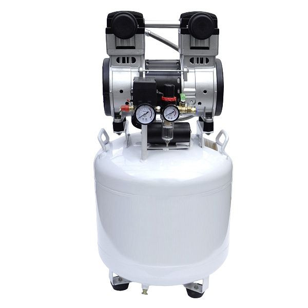 Compresseur Lölsberg i.ScoopAir Compresseur 45l, capacité du réservoir 45l, 1500W (2 PS / 8 bar) / 220-230V (50HZ) / 200L / min / seulement environ 60dB, 950 932