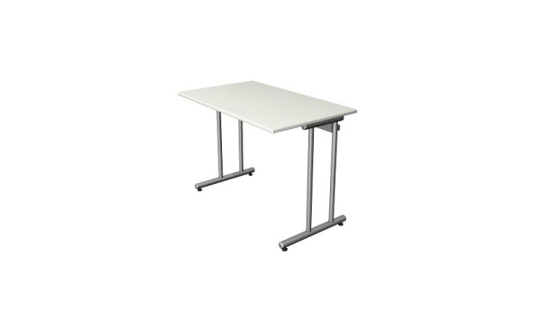 Bureau Kerkmann L 1000 x P 600 x H 750 mm, blanc, 11439010