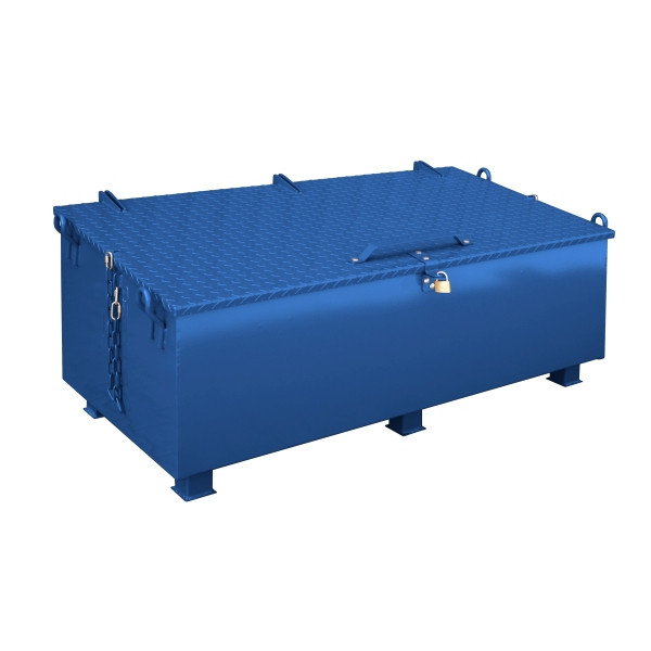 Boîte à outils industrielle Eichinger, acier, 300 kg, 300 litres, bleu gentiane, 12100100000097