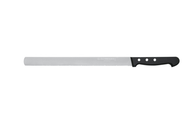 Couteau à pâtisserie Schneider POM avec scie fine, taille : 26 cm, 265526