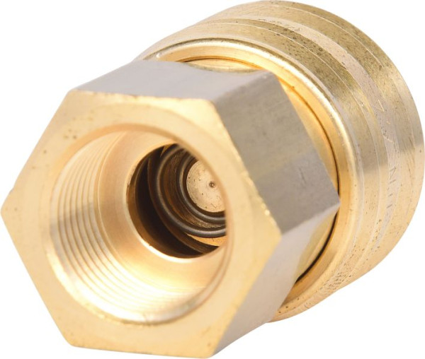 KS Tools Raccord en laiton avec filetage intérieur, filetage femelle G3/8", 515.3484