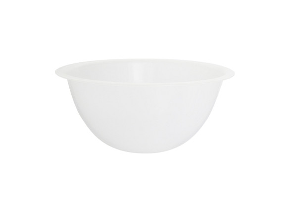 Bol Schneider, capacité 6,0 l, polyéthylène, blanc naturel, diamètre 325 mm, 290030
