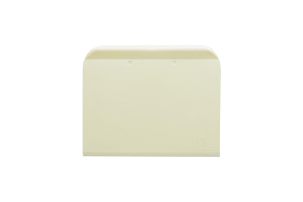 Coupe-pâte Schneider avec bande de poignée, dimension : 120 x 100 mm, polyéthylène ivoire, 227230