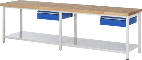 Etabli RAU série 8000 - modèle 8001A6, L3000 x P700 x H840 mm, 03-8001A6-307B4S.11